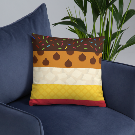 Candyland Flavors Pillow