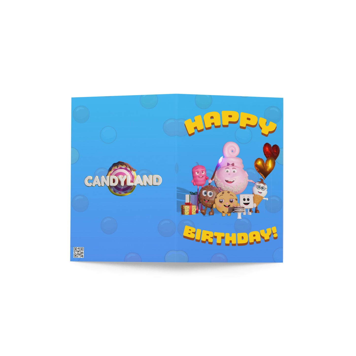 Candyland “Happy Birthday!” Card